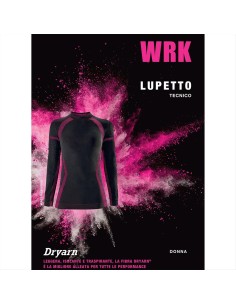 Maglia Termica e Tecnica a Lupetto Donna Manica Lunga Sport 2