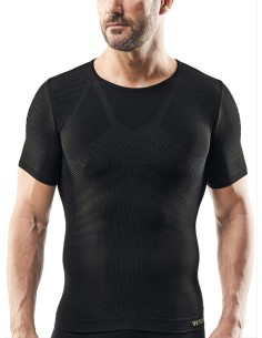 Maglia Termica Tecnica Uomo Dryarn Manica Corta Sport Lavoro