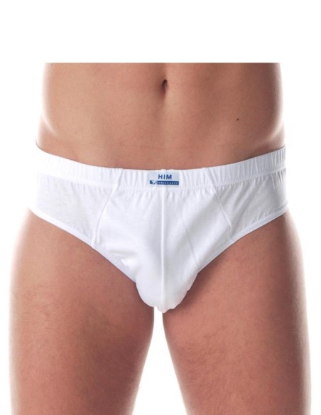 Slip Uomo 100% Puro Cotone Vita Media Morbido Made in Italy