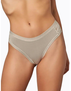 Slip Brasiliana Donna Vita Bassa Viscosa Pizzo Marlene 14371 2