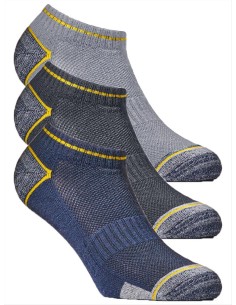 Calze Fantasmini Caviglia da Lavoro Unisex WRK 03 - 3 paia