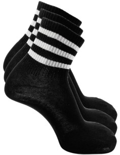 Calze corte cotone sportive uomo donna BHPC990 - 3 paia 2