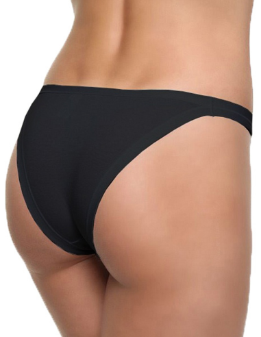 Tanga Donna Vita Bassa Cotone Modal e Bordi Piatti Jadea 507