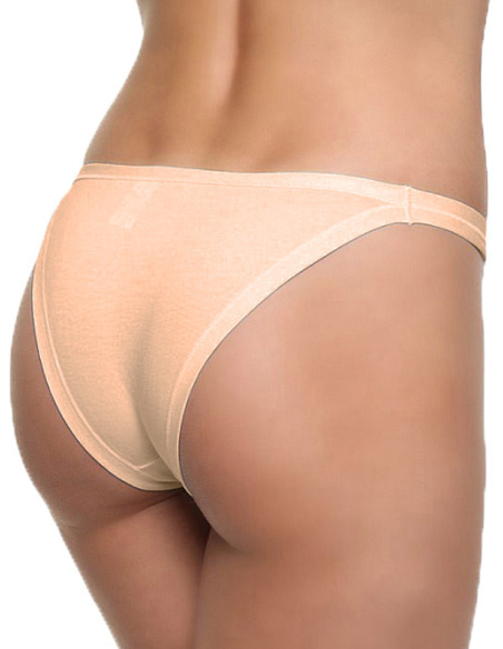 Tanga Donna Vita Bassa Cotone Modal e Bordi Piatti Jadea 507