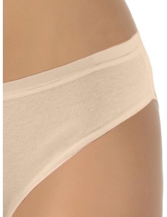 Slip Donna Vita Bassa Puro Cotone 100% con Elastico Esterno 2