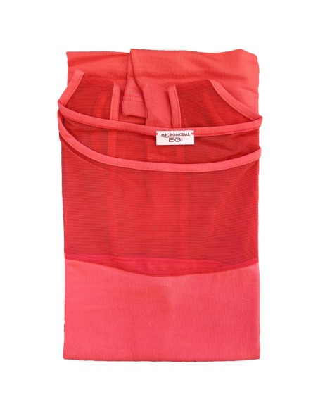 Canotta Donna Elegante Modal Spalla Larga e Tulle EGI 1305