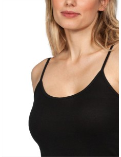 Canotta donna puro cotone 100% spalla stretta MaRe 245 2
