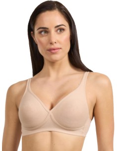 Reggiseno Senza ferretto Cotone Coppe Preformate Spiman 2177 2