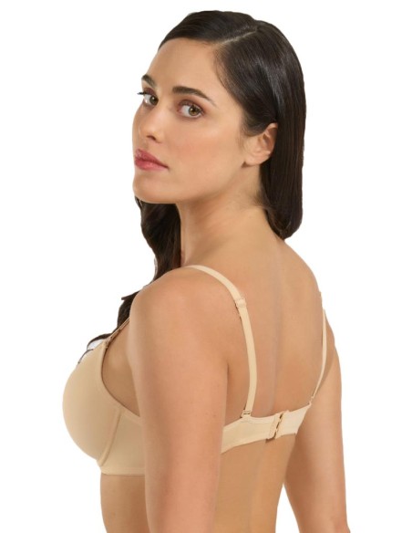 Reggiseno con spalline trasparenti, Spiman 348