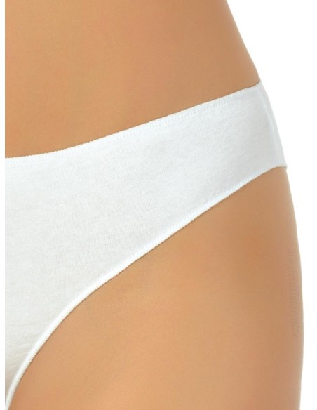 Brasiliana Slip Donna Cotone e Vita Bassa Marlene 14407