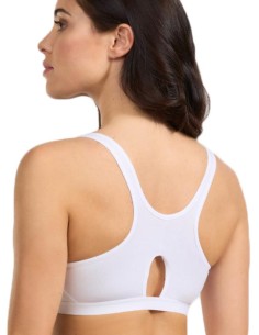 Reggiseno top sportivo senza ferretto e ganci, Spiman R68 2