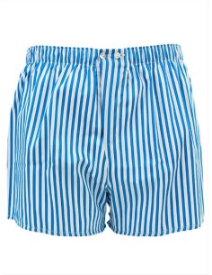Boxer Uomo Tela Popeline di 100% Cotone Apertura Fantasia