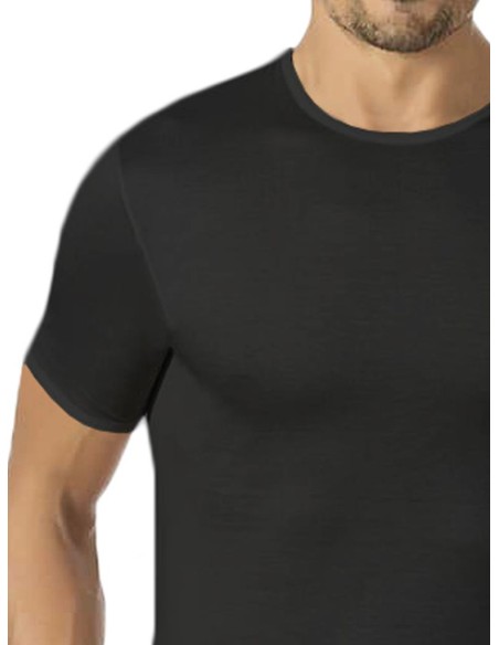 Maglia uomo Filo di Scozia a giro mezza manica Marlene 30313