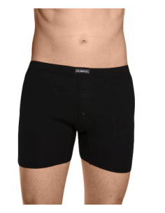 Boxer Uomo Cotone Elasticizzato Bottoni Gamba Lunga, Olimpia 2