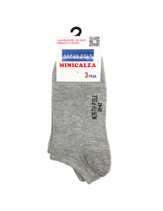 3 Paia fantasmini in cotone corti alla caviglia, North Pole 2