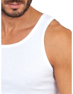 Canotta Uomo Spalla Larga 100% Puro Cotone, MaRe 3286 2