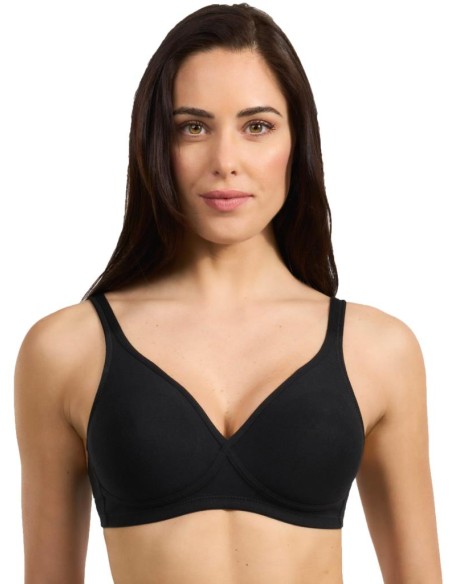 Reggiseno Senza ferretto Cotone Coppe Preformate Spiman 2177
