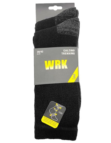 Calze Uomo Lavoro WRK-10 – Senza Elastico, Comfort 100%
