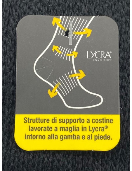 Calze Uomo Lavoro WRK-10 – Senza Elastico, Comfort 100%