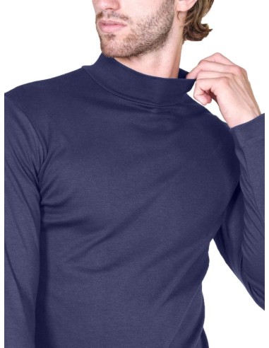 Maglia Lupetto Uomo Manica Lunga Cotone Felpato, MaRe 497
