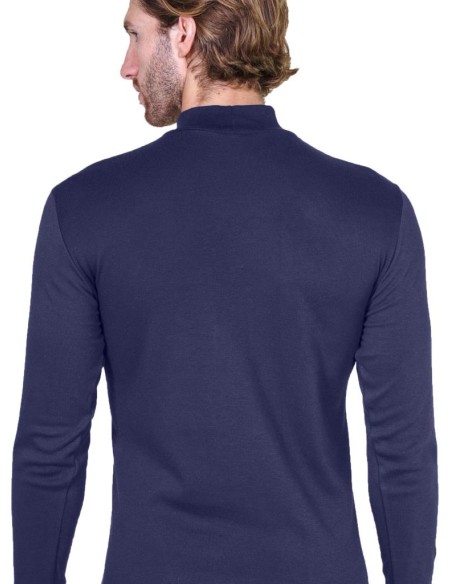 Maglia Lupetto Uomo Manica Lunga Cotone Felpato, MaRe 497