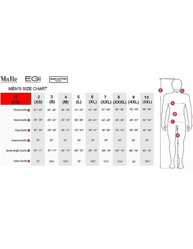 Maglia Lupetto Uomo Manica Lunga Cotone Felpato, MaRe 497