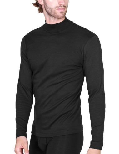 Maglia Lupetto Uomo Manica Lunga Cotone Felpato, MaRe 497