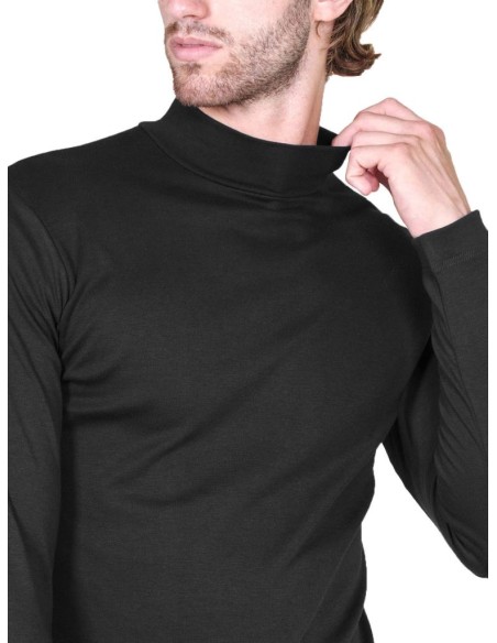 Maglia Lupetto Uomo Manica Lunga Cotone Felpato, MaRe 497