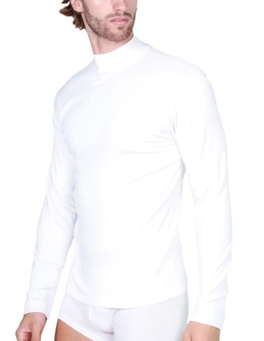 Maglia Lupetto Uomo Manica Lunga Cotone Felpato, MaRe 497