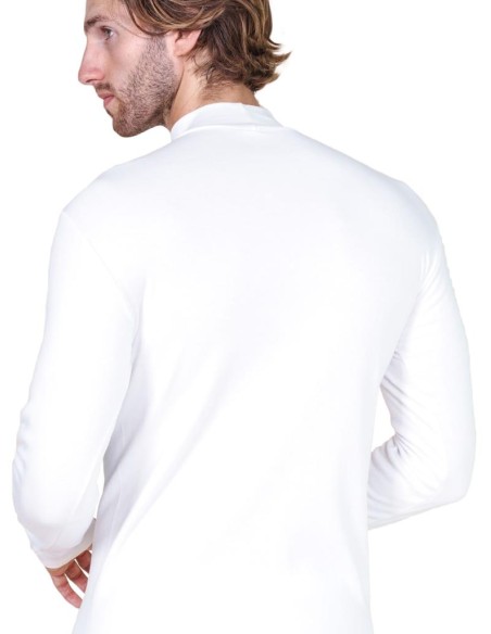 Maglia Lupetto Uomo Manica Lunga Cotone Felpato, MaRe 497
