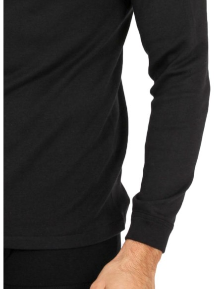 Maglia Uomo Manica Lunga Cotone Felpato Girocollo, MaRe 486