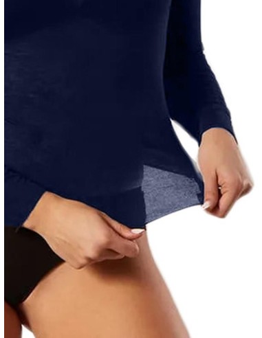 Maglia Dolcevita Donna Manica Lunga Cashmere Extra Light