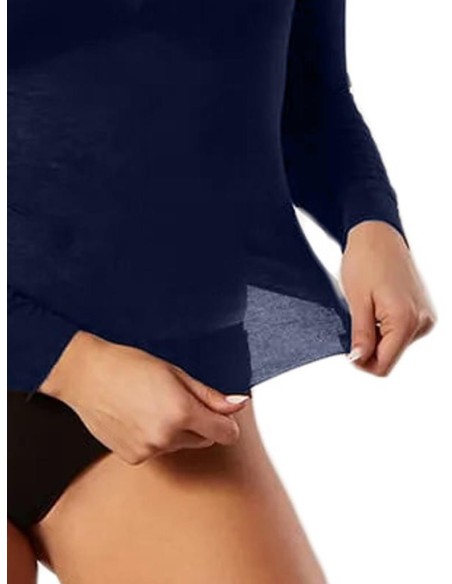 Maglia Dolcevita Donna Manica Lunga Cashmere Extra Light