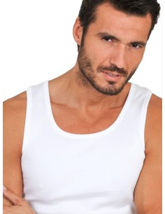 Canottiera Uomo Spalla Larga 100% Cotone Felpato, MaRe 477 2
