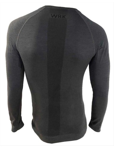 Maglia Termica Tecnica Unisex Misto Lana Merino Manica Lunga