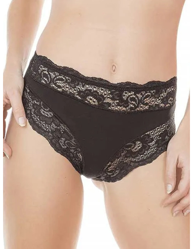 Slip Donna in Cotone Modal e Pizzo Vita Media, Jadea 742