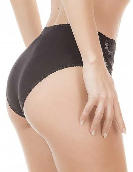 Slip Donna in Cotone Modal e Pizzo Vita Media, Jadea 742