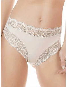 Slip Donna in Cotone Modal e Pizzo Vita Media, Jadea 742 2