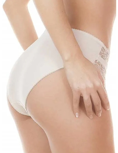 Slip Donna in Cotone Modal e Pizzo Vita Media, Jadea 742