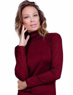 Dolcevita Donna 100% Cotone Manica Lunga, Basic Cotton 655