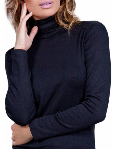 Dolcevita Donna 100% Cotone Manica Lunga, Basic Cotton 655