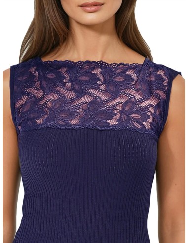 Canottiera Donna Termica Lana Merinos - Elegante e Morbida