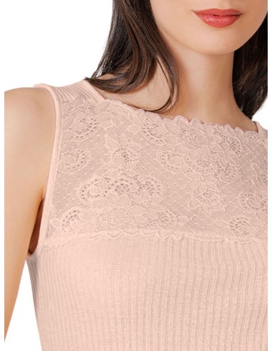 Canottiera Donna Termica Lana Merinos - Elegante e Morbida