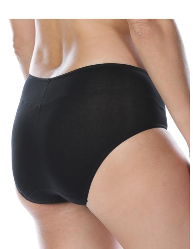 Slip donna in cotone elasticizzato senza cuciture laterali