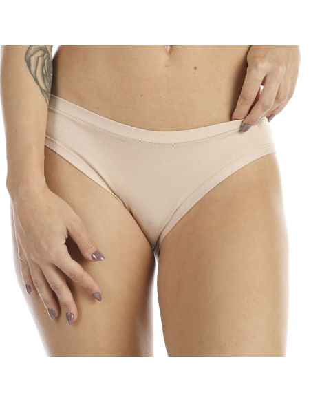 Slip donna senza elastici e bordi piatti in cotone modal