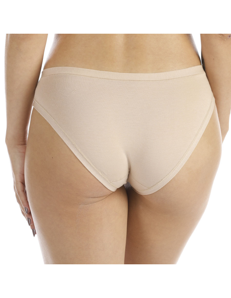 Slip donna senza elastici e bordi piatti in cotone modal