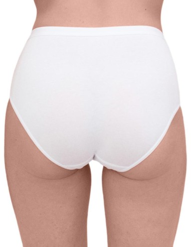 Slip donna alto in cotone elasticizzato, Cristina 4806