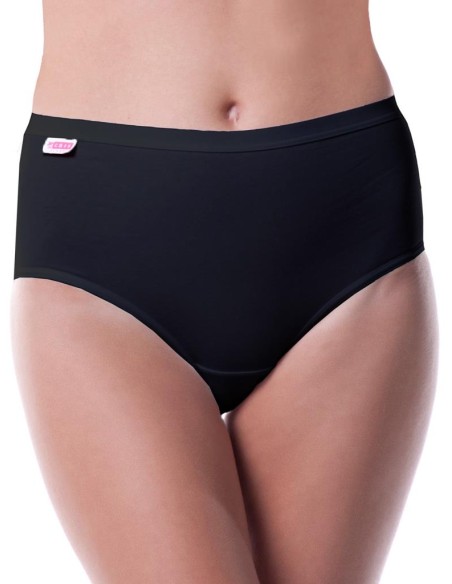 Slip donna alto in cotone elasticizzato, Cristina 4806