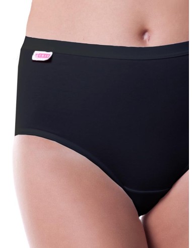 Slip donna alto in cotone elasticizzato, Cristina 4806