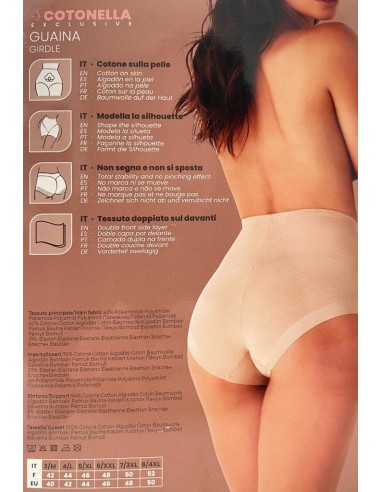 Guaina Donna Cotonella CD522 | Panciera Contenitiva Cotone